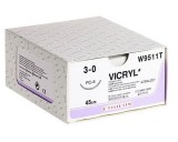 Coated Vicryl undyed 3 - W9511T